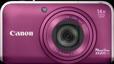 Canon PowerShot SX210 IS title=